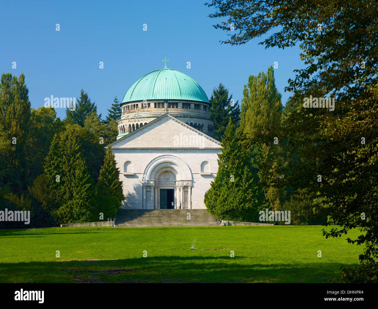 Bückeburg mausoleum, burial place of the former Princely House of Schaumburg-Lippe, Lower Saxony, Germany Stock Photo