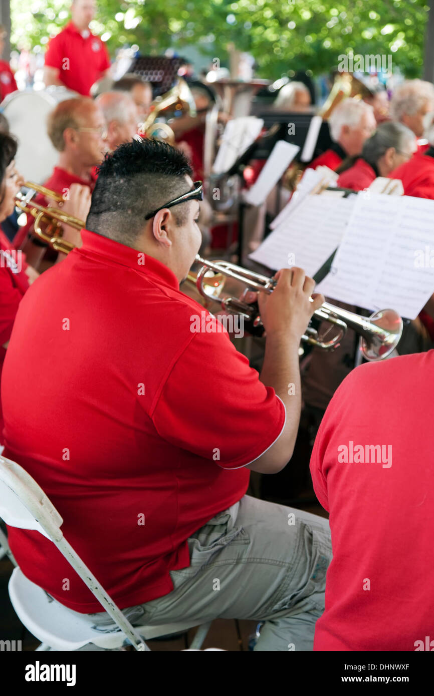 Santa fe plaza music hires stock photography and images Alamy