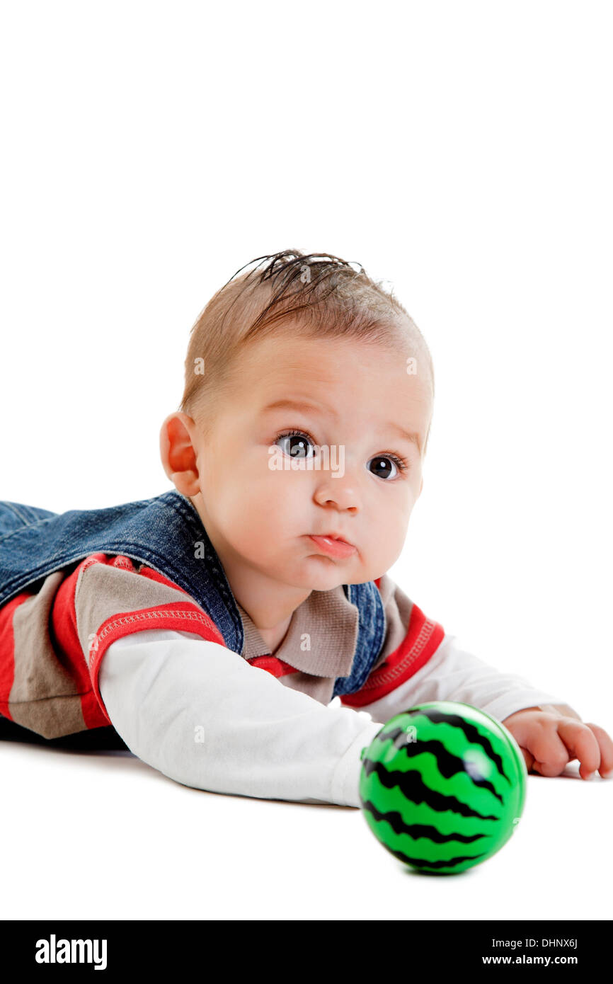 Children playing ball game Cut Out Stock Images & Pictures Alamy