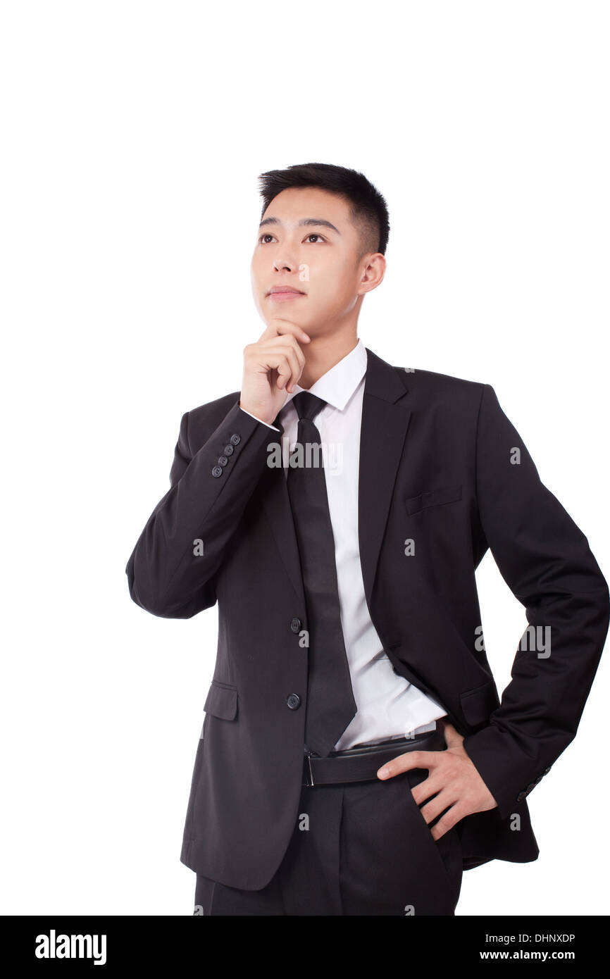 Young businessman, portrait Stock Photo