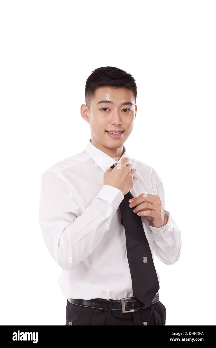 Young businessman, portrait Stock Photo