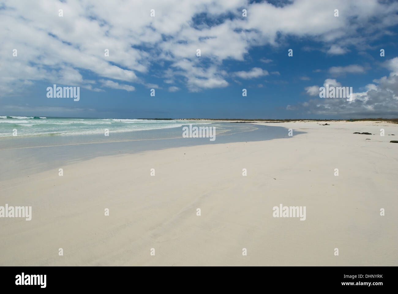 tortuga beach, galapagos islands, ecuador Stock Photo