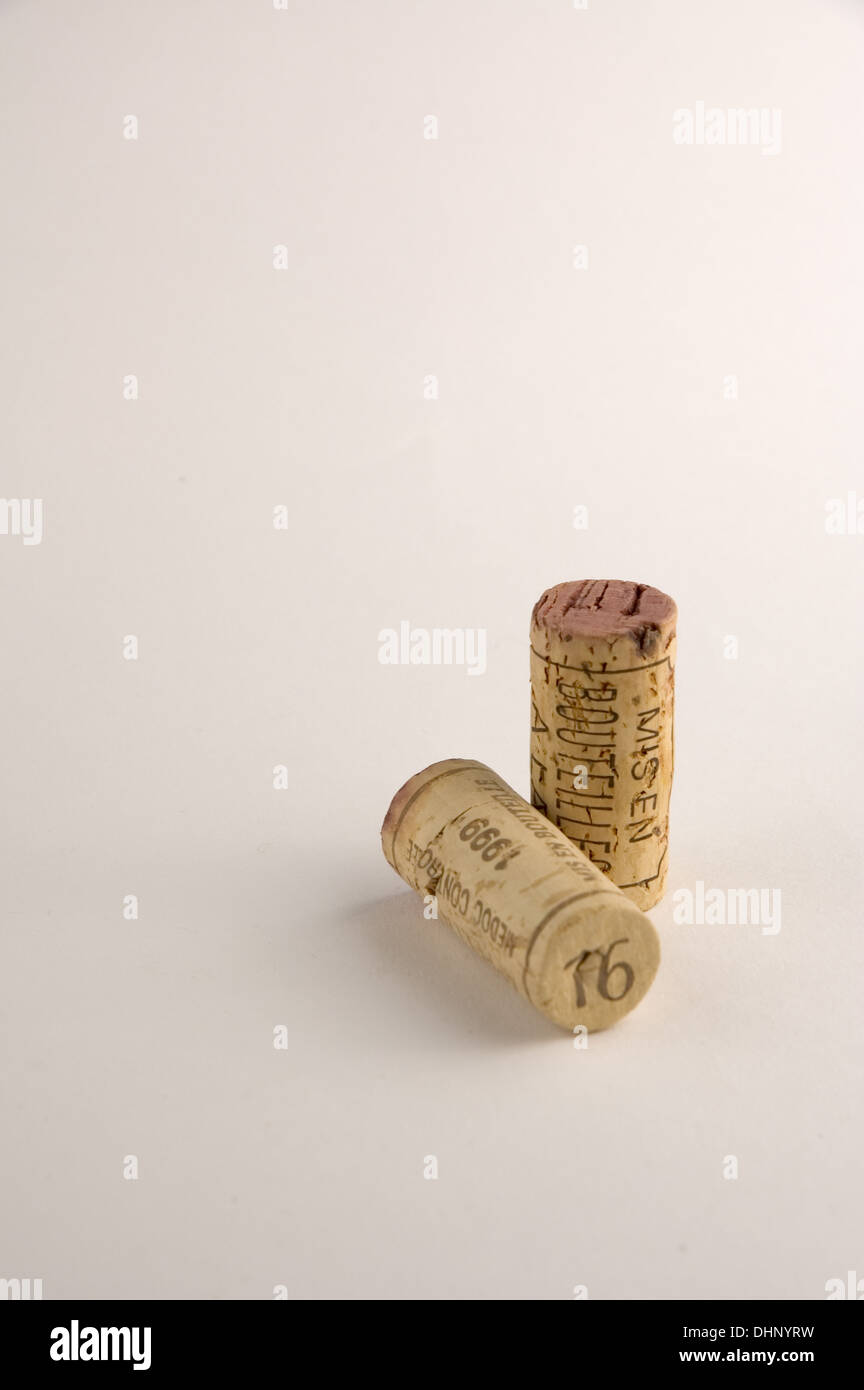 Wine bottles hand-sealed with wax, premium bottles. Bottle sealing wax  protecting corks from excess moisture Stock Photo - Alamy