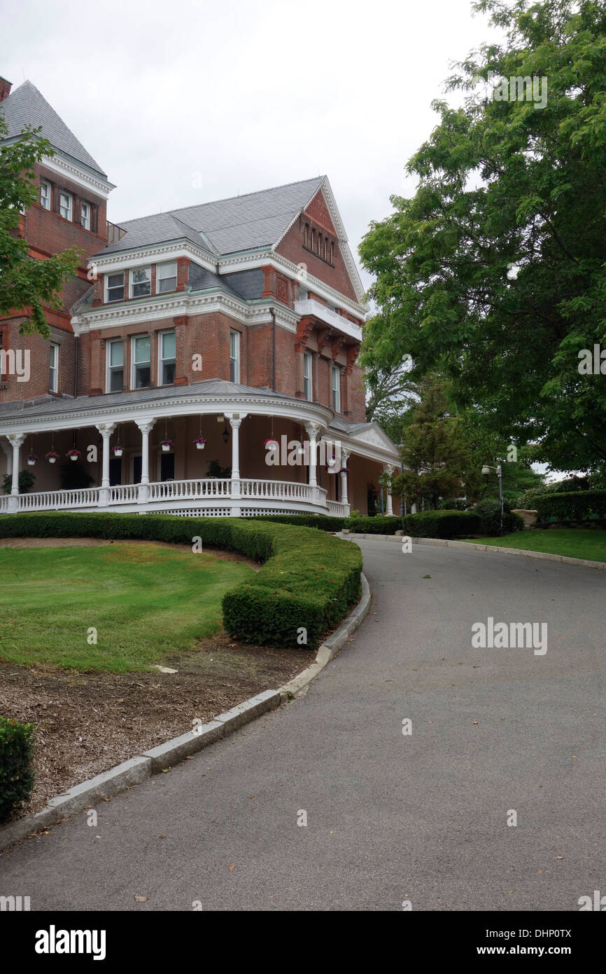 governors mansion in Albany New York Stock Photo