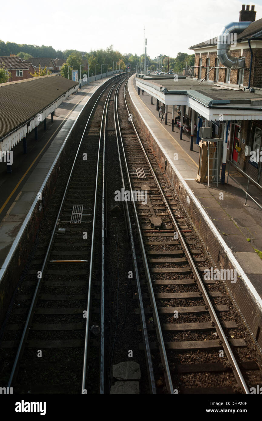 Farnham train station, Surrey, England, United Kingdom Stock Photo Alamy