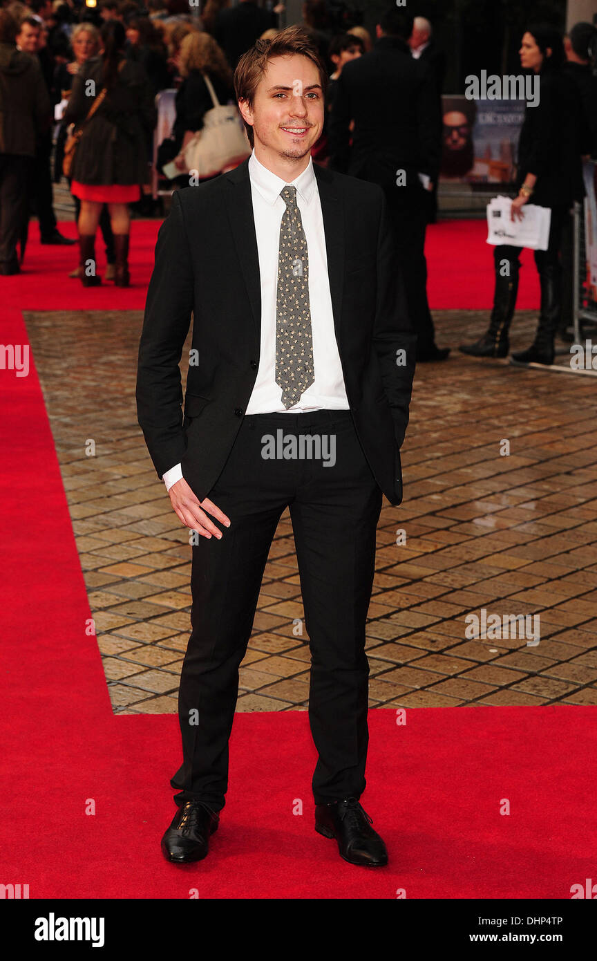 Joe Thomas at UK film premiere 'The Dictator' at Royal Festival Hall ...