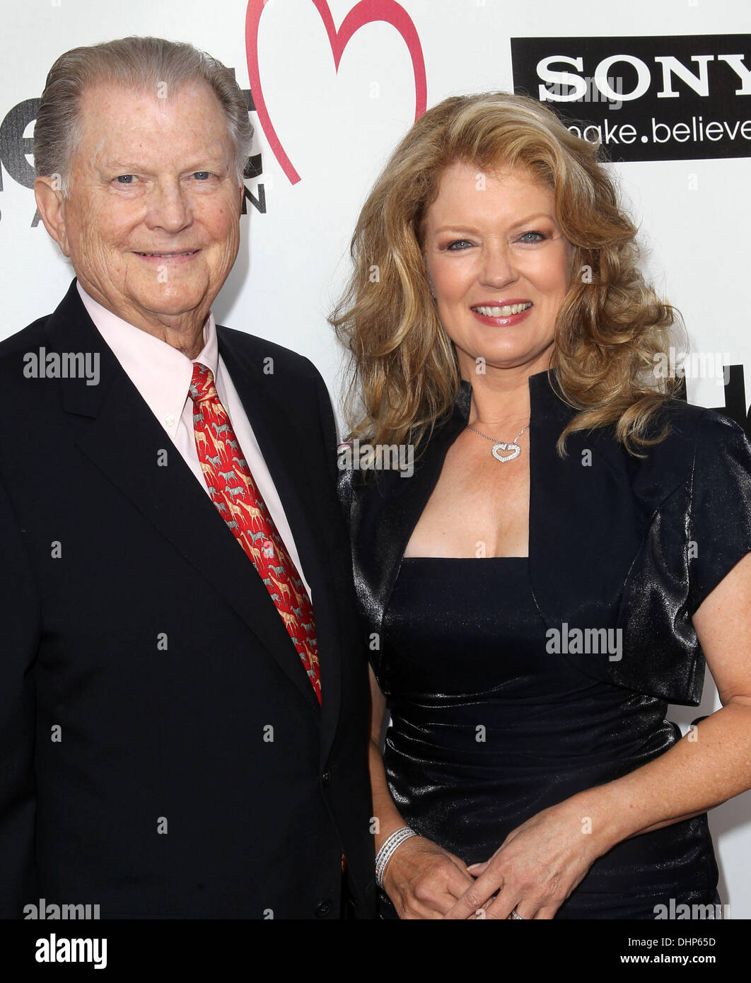 Burt Sugarman and Mary Hart The Heart Foundation Gala held at the