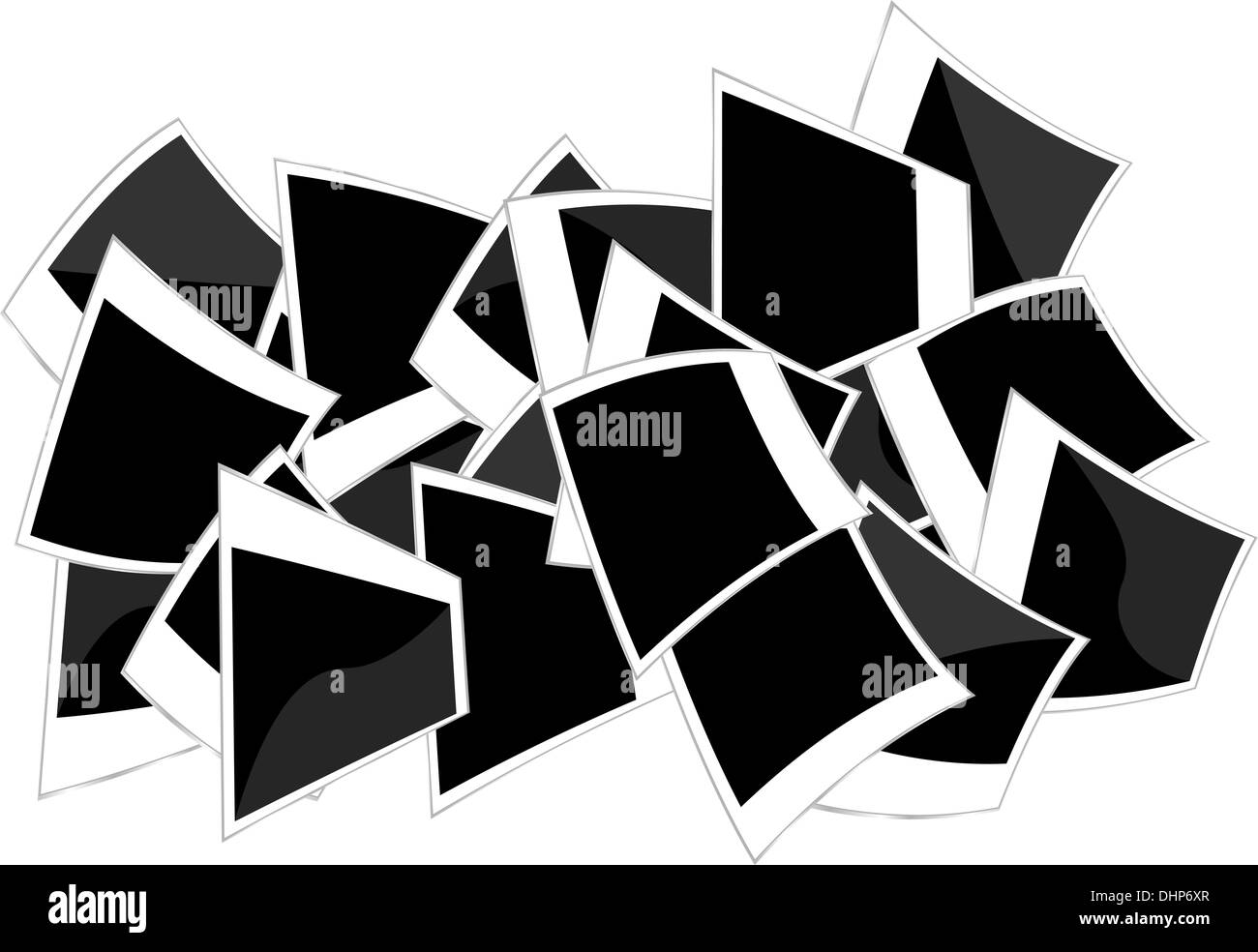 instant photo frames set Stock Photo - Alamy