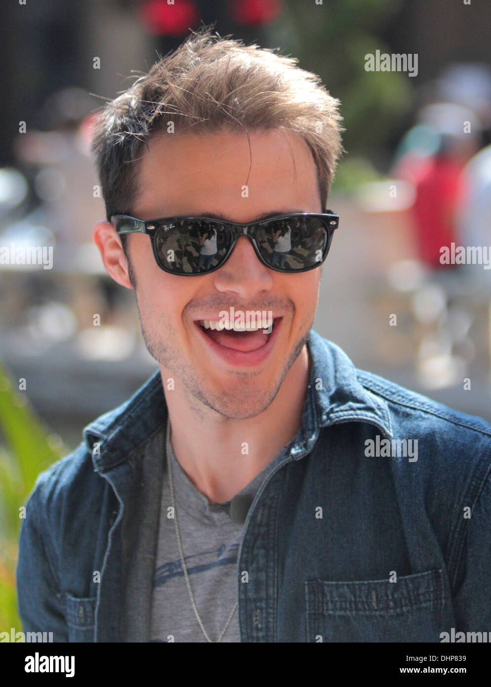 Kris Allen Celebrities at The Grove to appear on entertainment news