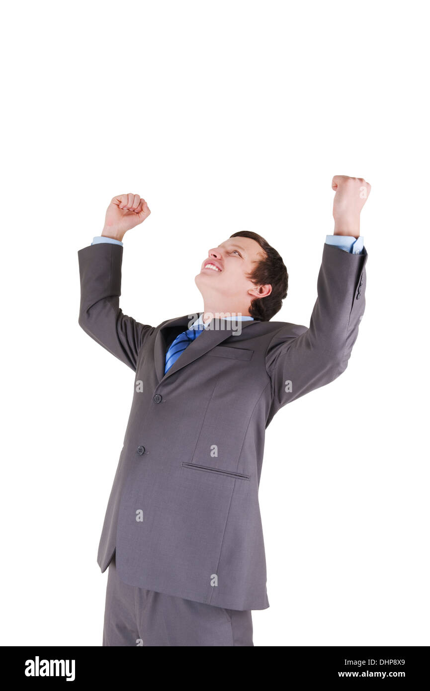 Happy energetic young people hi-res stock photography and images - Alamy