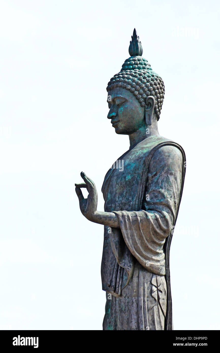 Walking Buddha image, Thailand Stock Photo