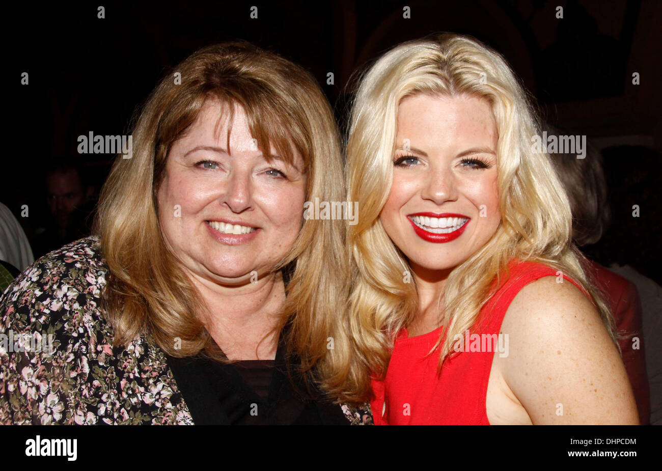 Donna Hilty and her daughter Megan Hilty  Closing night reception for the Encores! concert of 'Gentlemen Prefer Blondes' held at New York City Center New York City, USA - 13.05.12 Stock Photo