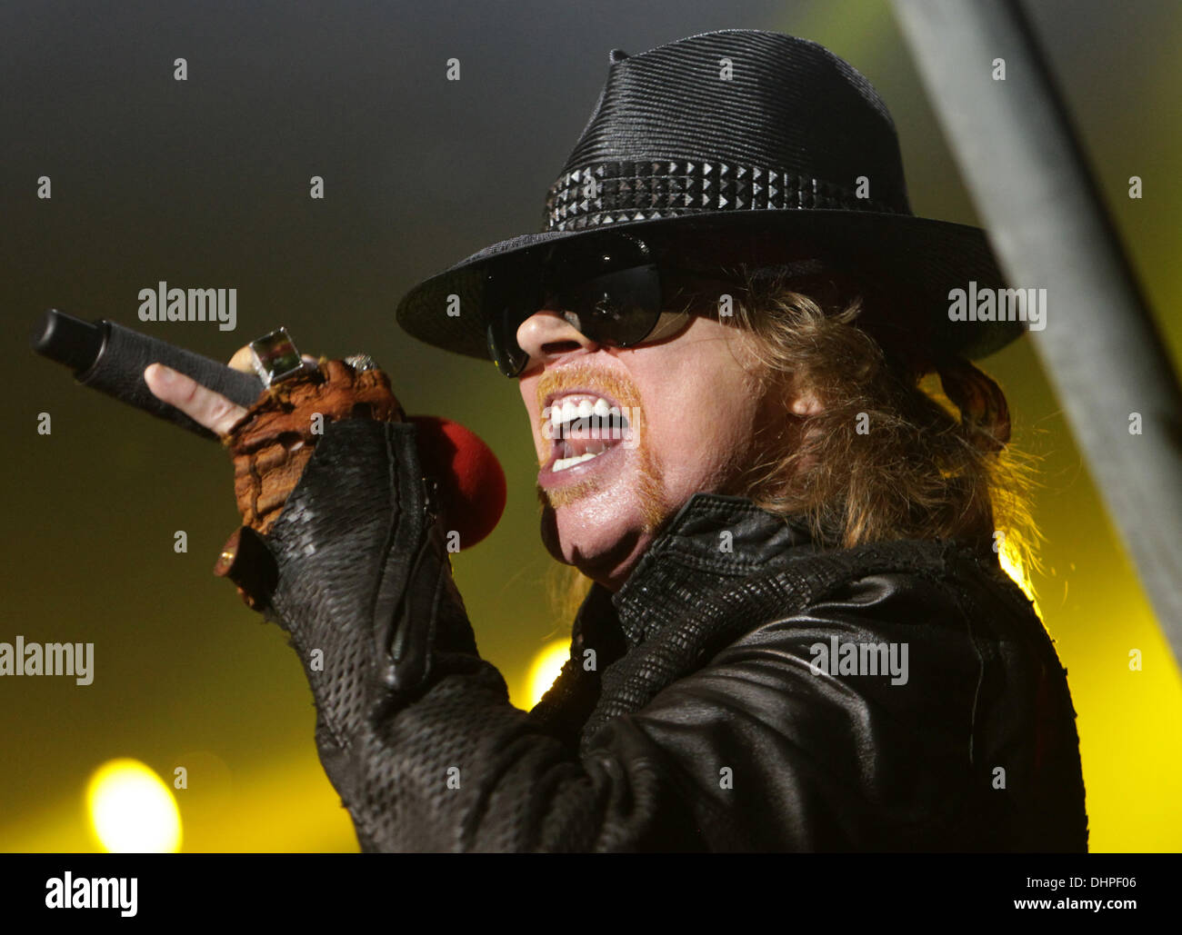 Axl Rose Guns N' Roses perform live in Moscow Moscow, Russia - 12.05.12  Stock Photo - Alamy