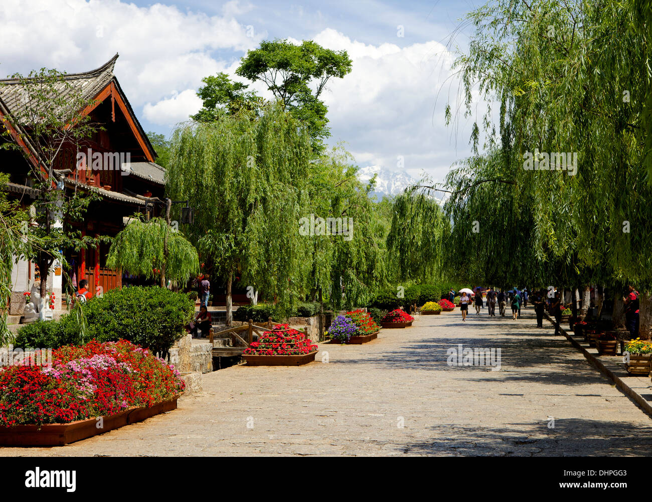 Old Town, Lijiang, UNESCO World Heritage Site, Yunnan Province, China, Asia Stock Photo