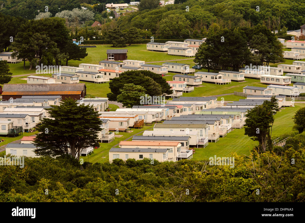 Whitecliff Bay Holiday Park Isle of Wight caravans and mobile homes Stock Photo Alamy Whitecliff Bay Holiday Park Isle of Wight caravans and mobile homes Stock Photo Alamy