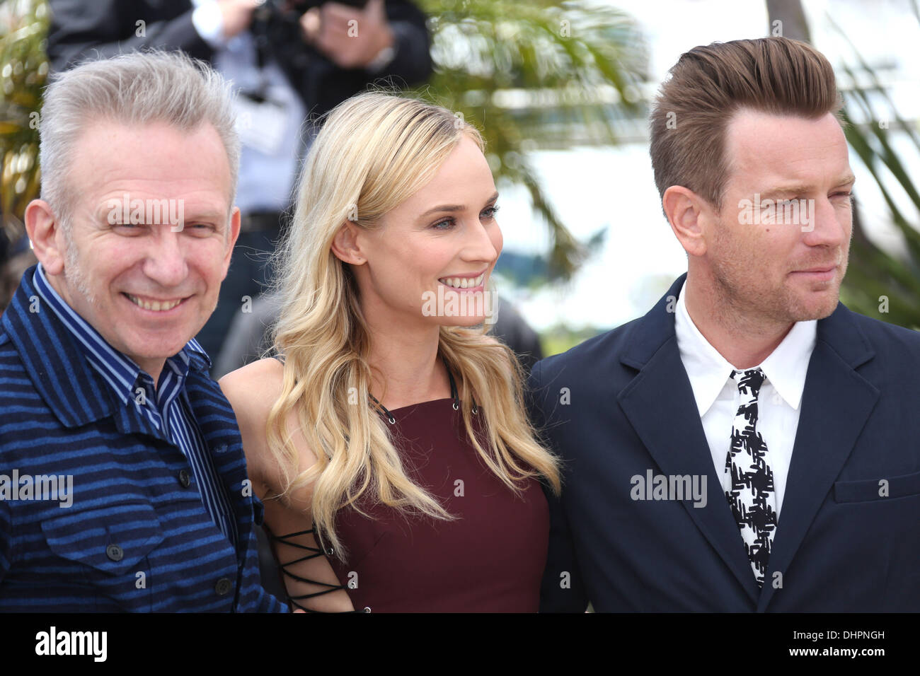 Jean-Paul Gaultier,, Diane Kruger, Ewan McGregor Jury photocall - during the 65th Cannes Film Festival Cannes, France - 16.05.12 Stock Photo