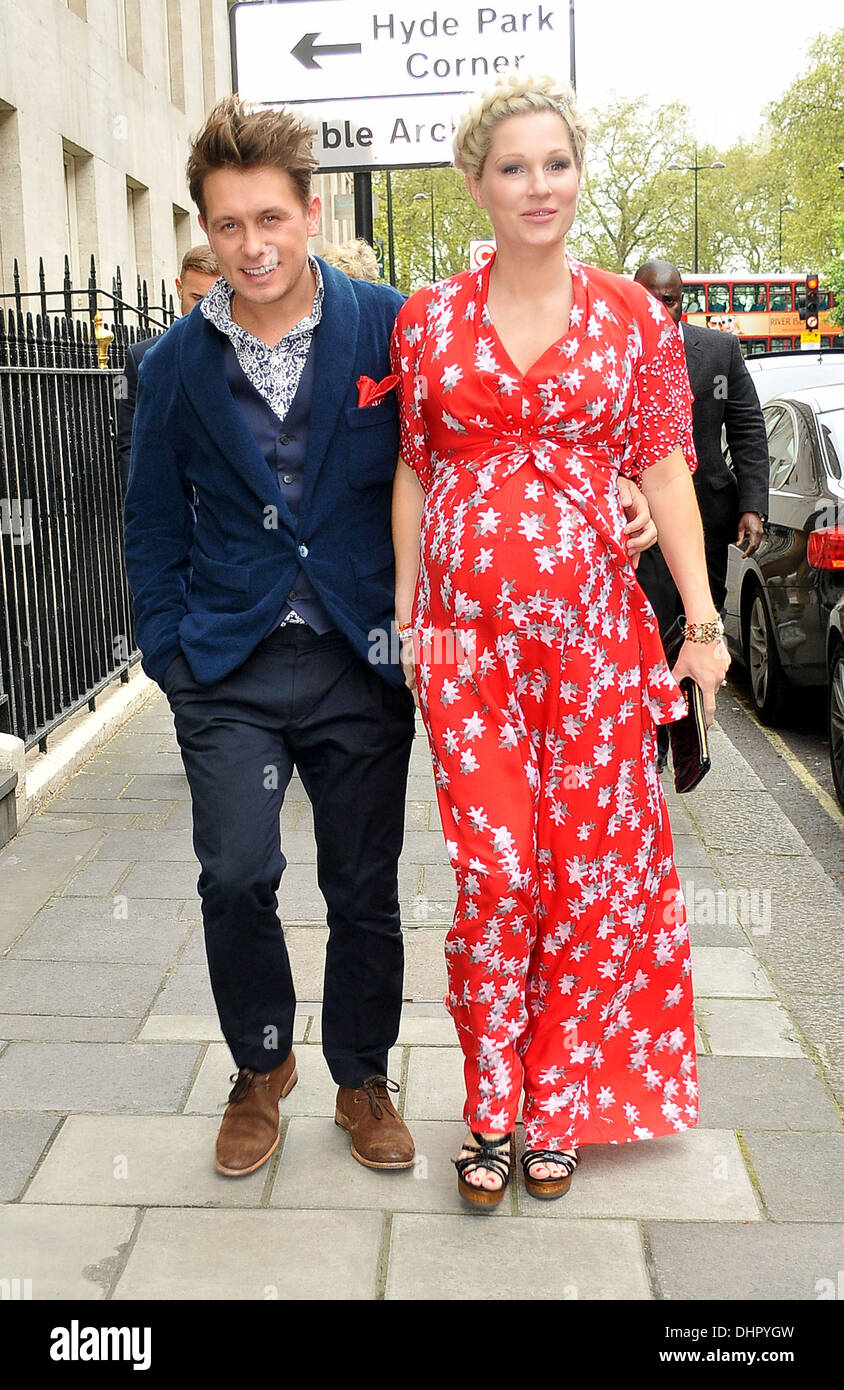 Mark Owen and Emma Ferguson The 57th Ivor Novello Awards held at the ...