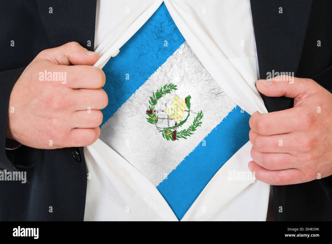 The Guatemala flag Stock Photo - Alamy