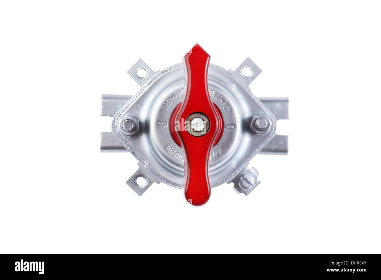 tool on green chrome retro toggle switch Stock Photo Alamy