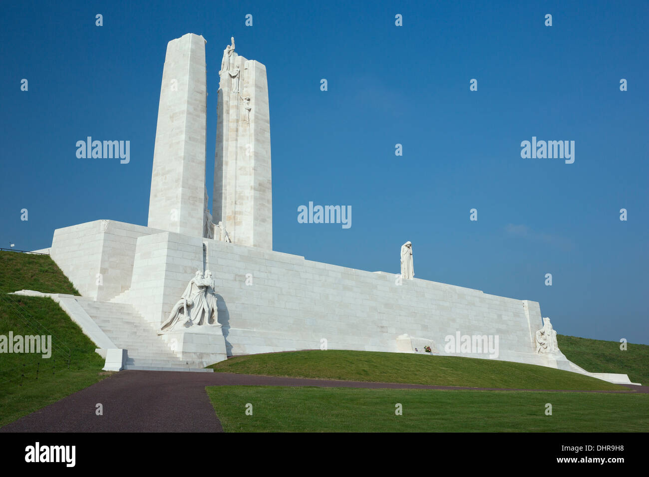 Overview of the Vimy Ridge Memorial Stock Photo Alamy
