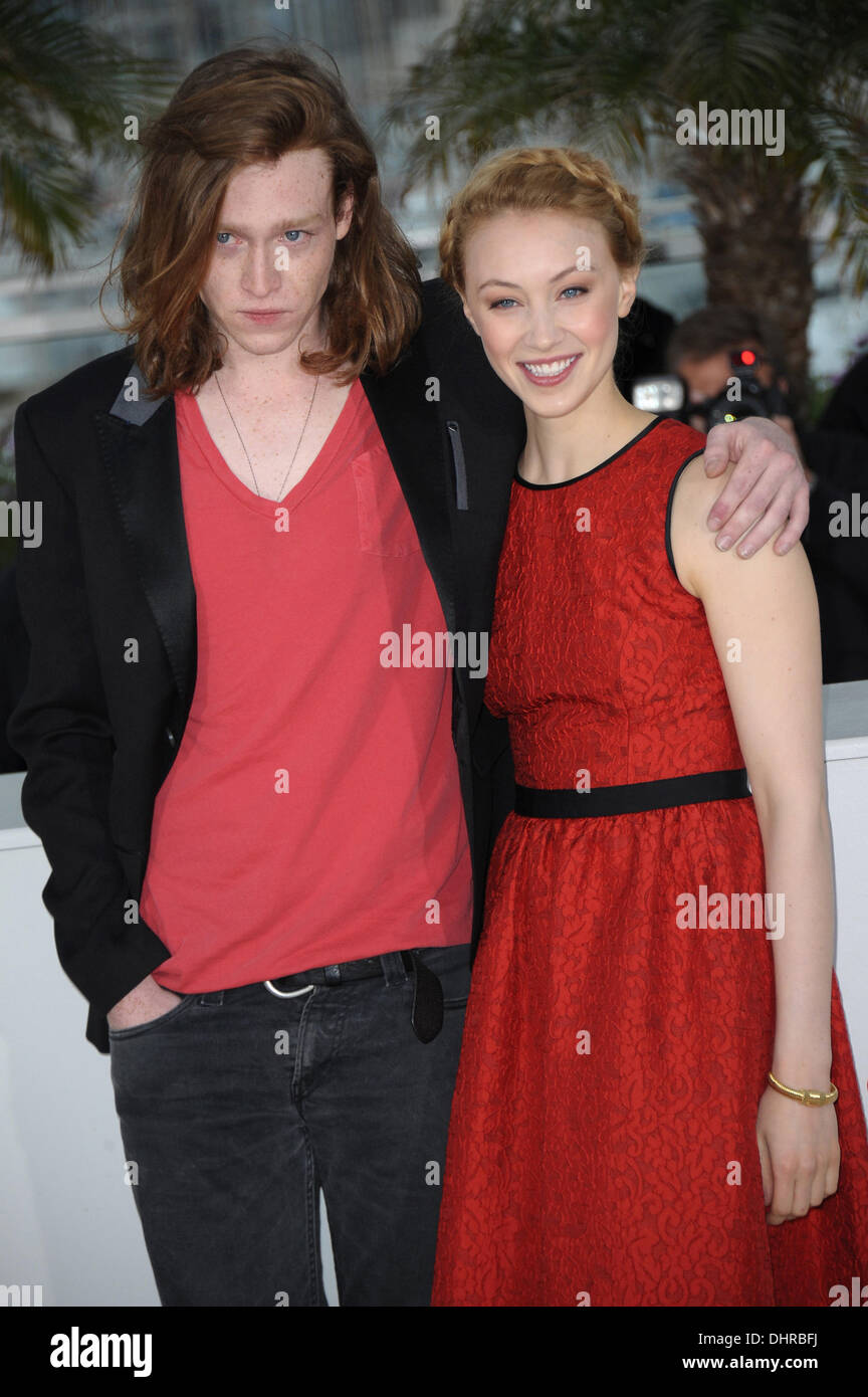 Caleb Landry Jones, Sarah Gadon 'Antiviral' photocall during the 65th