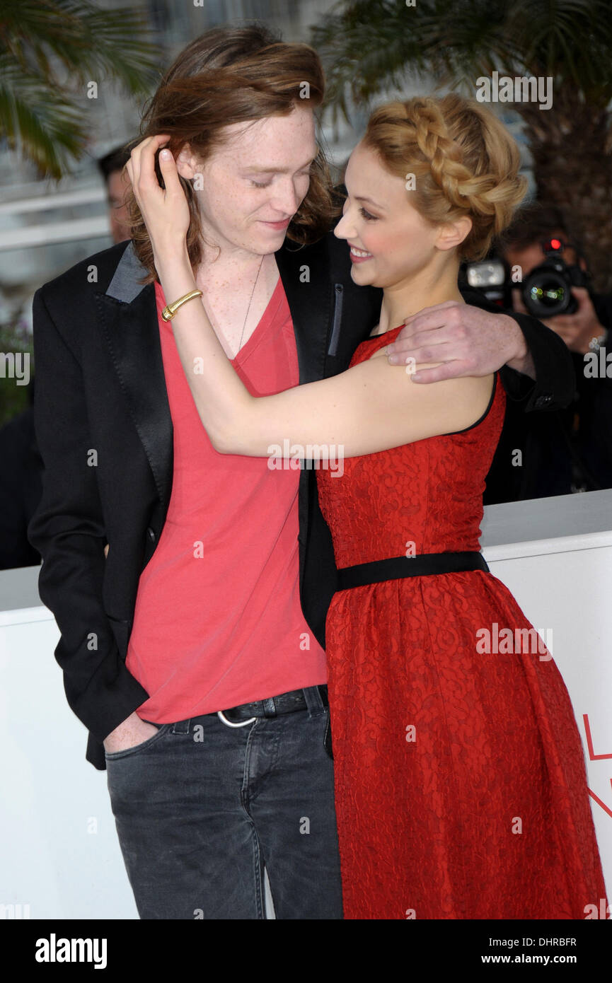 Caleb Landry Jones, Sarah Gadon 'Antiviral' photocall during the 65th