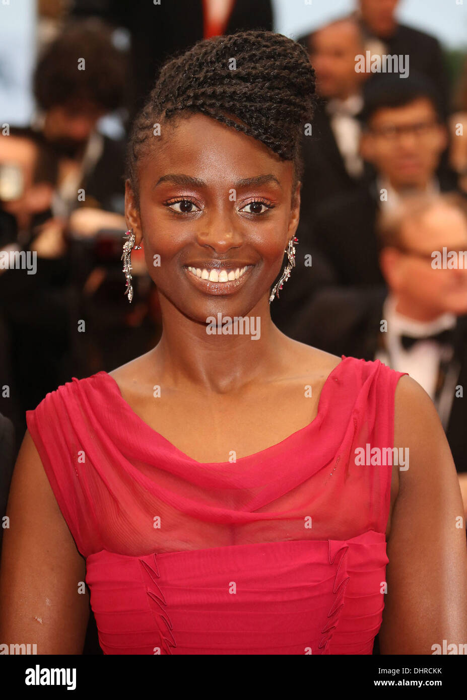 French actress Aissa Maiga,   'Armour' premiere during the 65th Annual Cannes Film Festival. Cannes, France - 20.05.12 Stock Photo