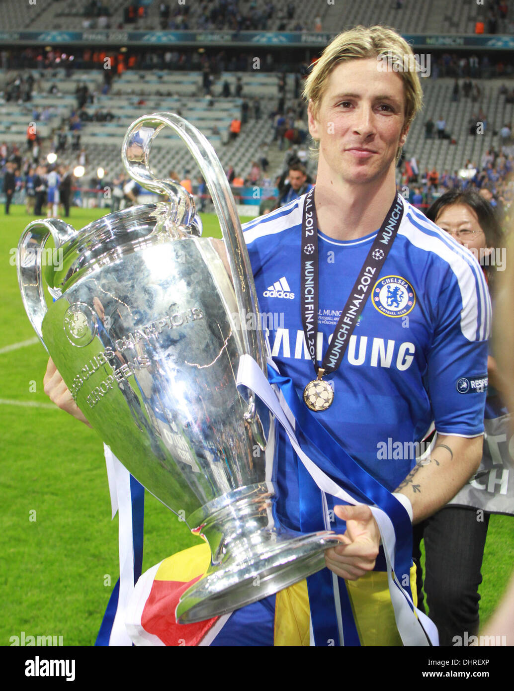 Fernando Torres The 2012 UEFA Champions League final match between Chelsea  and Bayern Munich at the Allianz Arena Munich, Germany - 19.05.12 Stock  Photo - Alamy