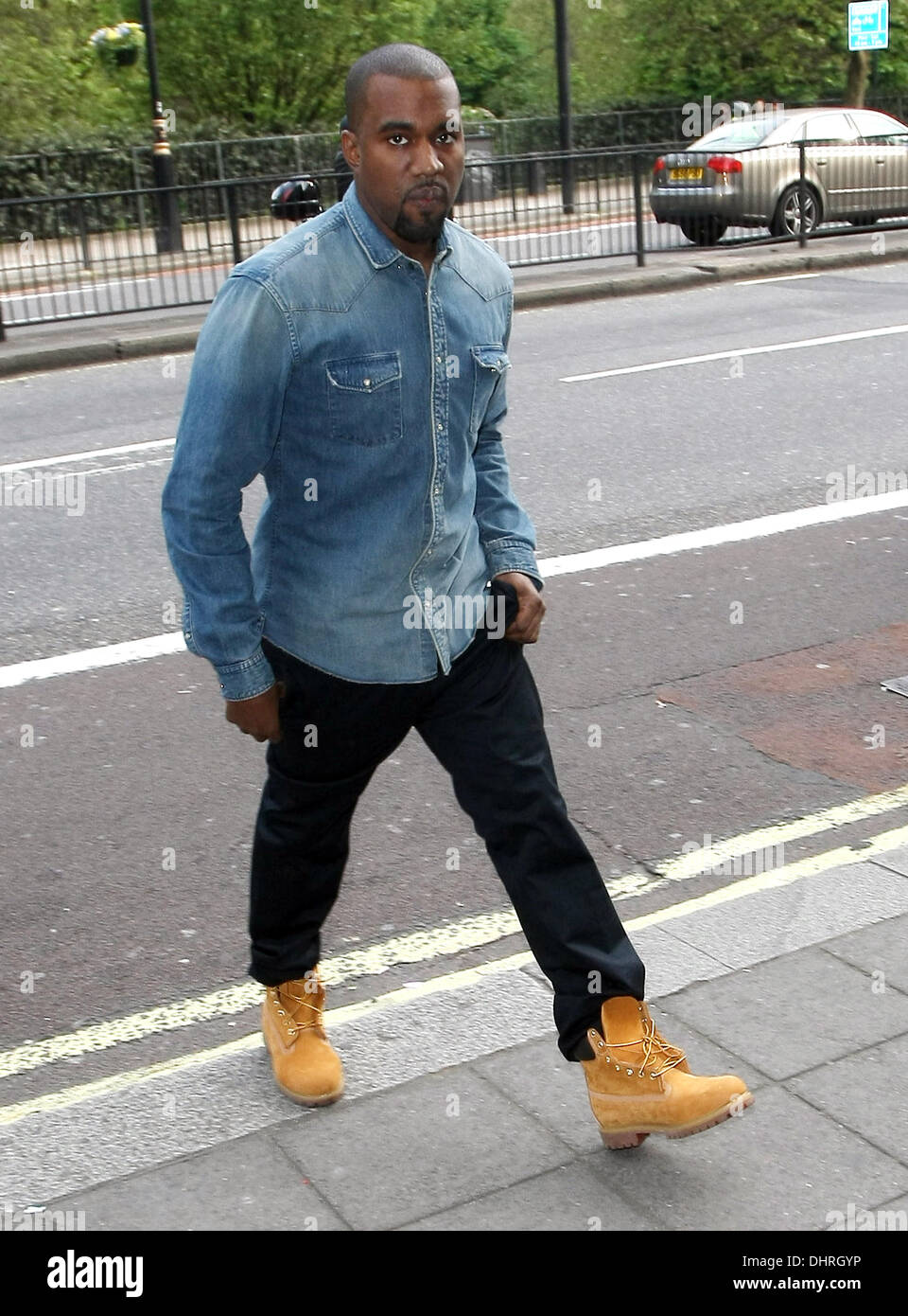 Kanye West arrives at Kim Kardashian's hotel London, England - 21.05.12  Featuring: Kanye West Where: London, United Kingdom When: 21 May 2012 Stock  Photo - Alamy