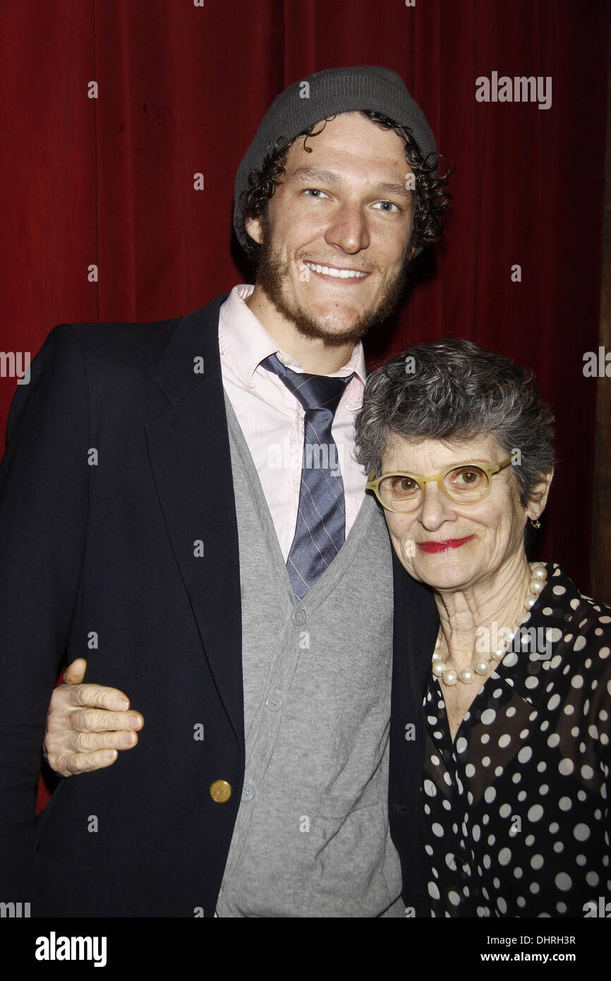 Gabriel Ebert and Mary-Louise Wilson  The 57th Annual 'Village Voice' Obie Awards Ceremony held at Webster Hall New York City, USA  - 21.05.12 Stock Photo