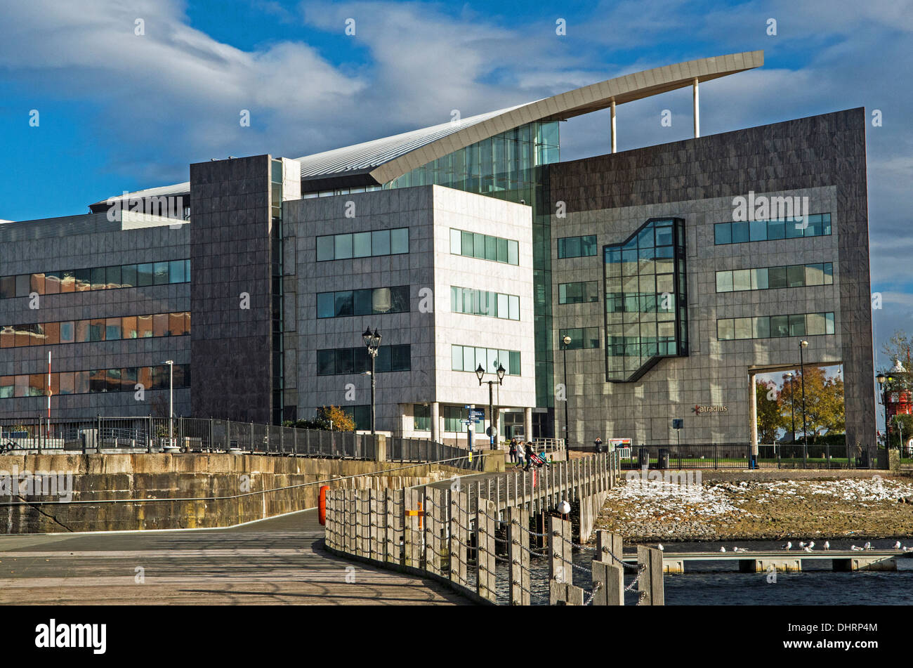 Atradius Insurance Offices in Cardiff Bay Wales UK Stock Photo