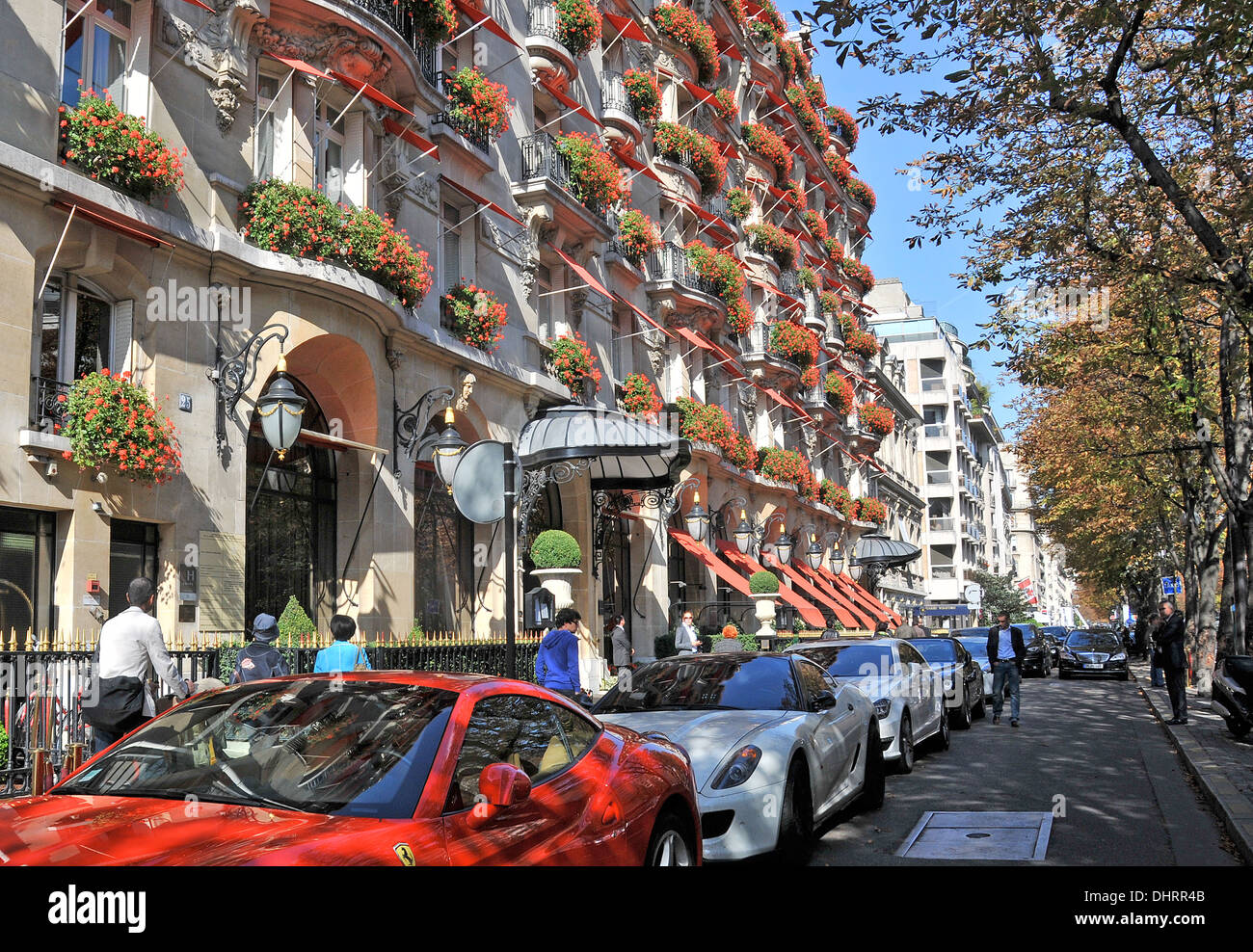 France, Paris, Avenue Montaigne Stock Photo - Alamy