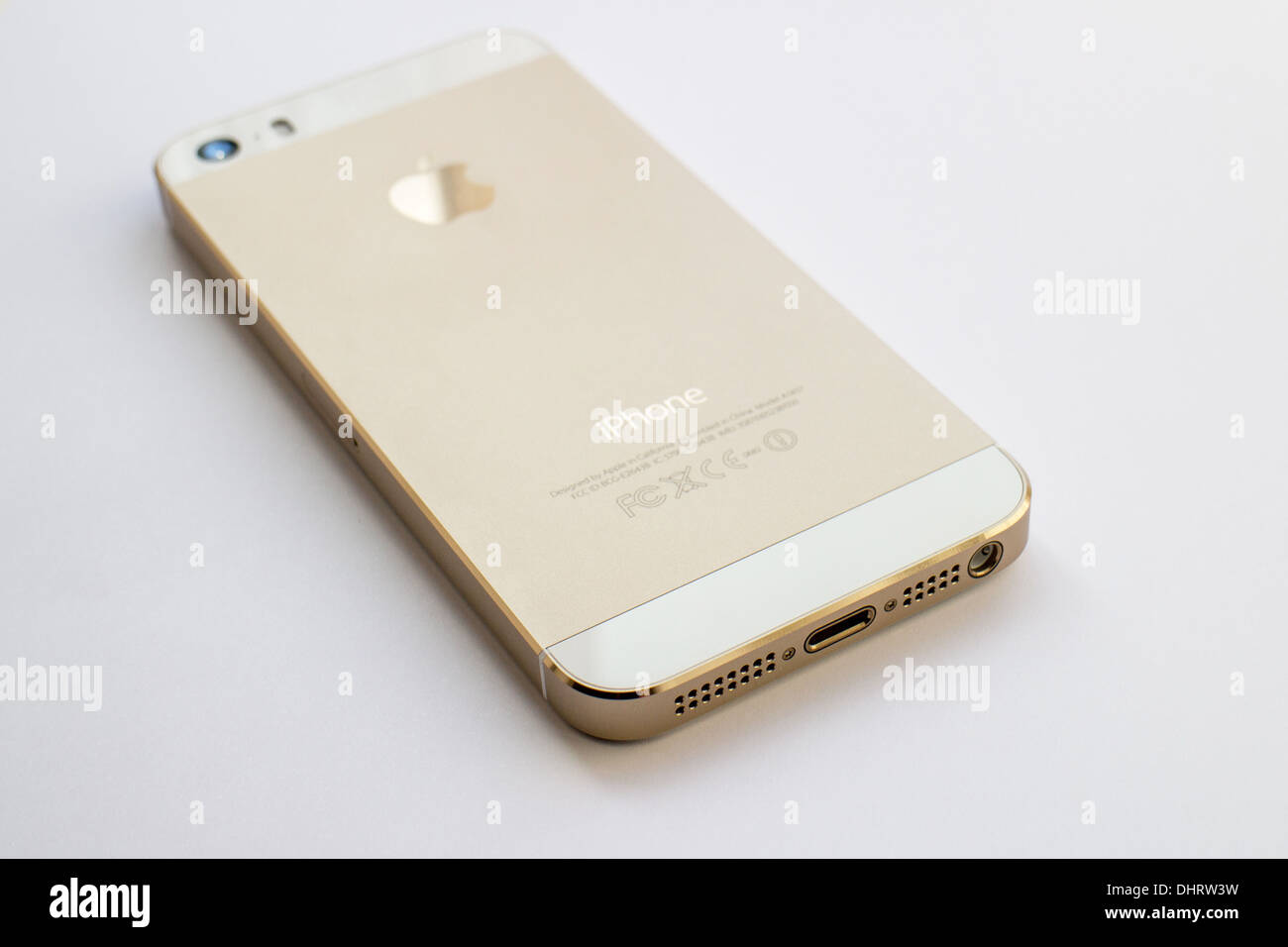 Apple iPhone 5s Gold 1 Stock Photo
