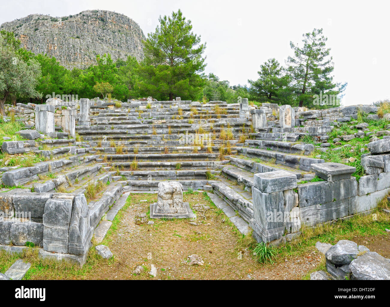 Bouleuterion Priene Turkey Stock Photo - Alamy