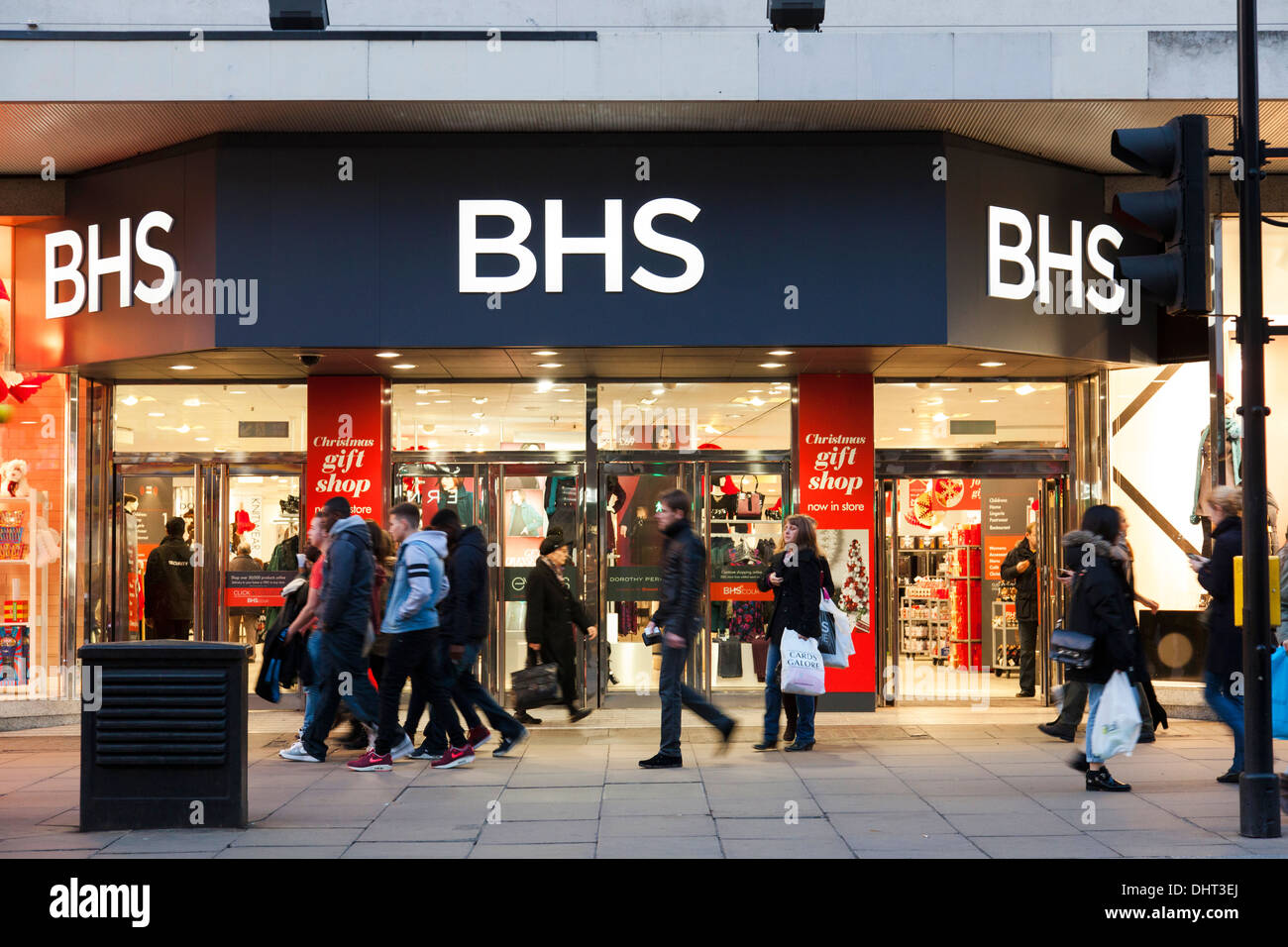 The BHS store on Oxford Street, London, Stock Photo