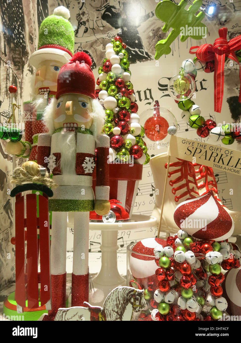 Lord & Taylor Holiday Window Display Stock Photo Alamy