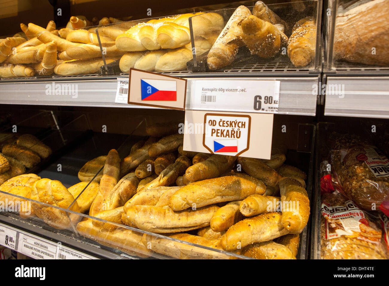 sale of products in the supermarket Czech Republic Stock Photo - Alamy