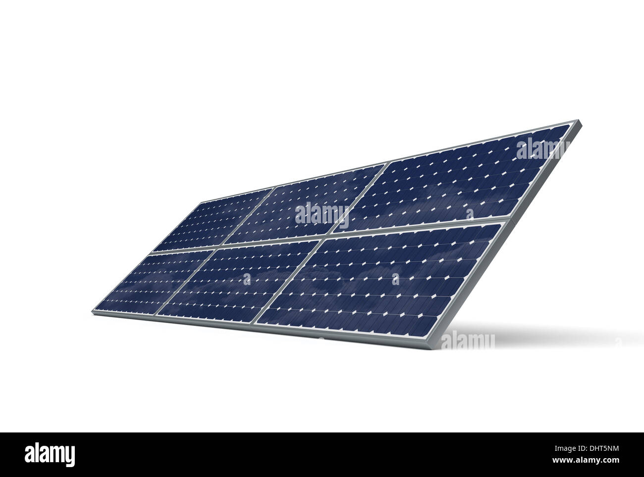 Solar Panels Stock Photo
