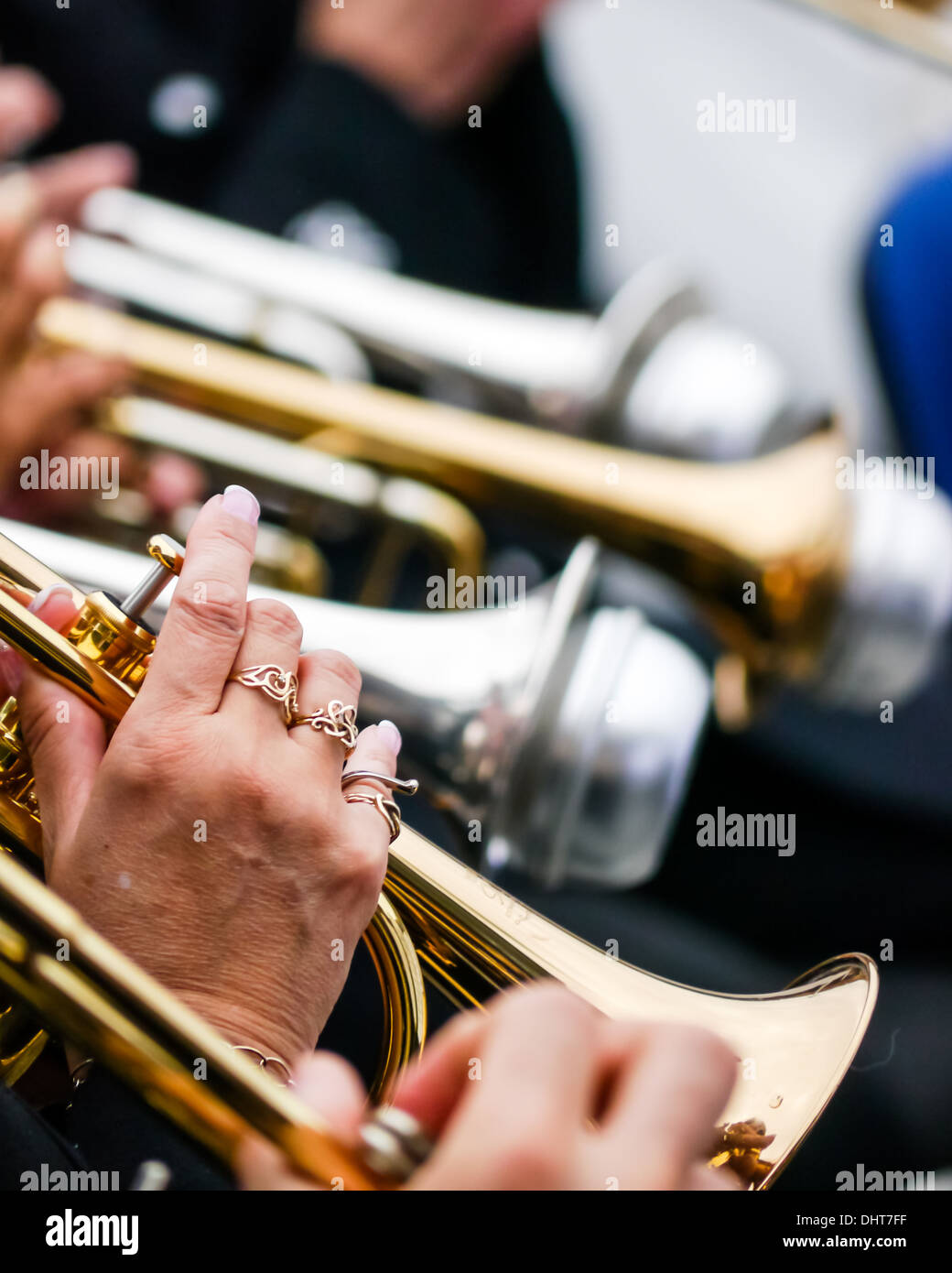Brass instruments hires stock photography and images Alamy