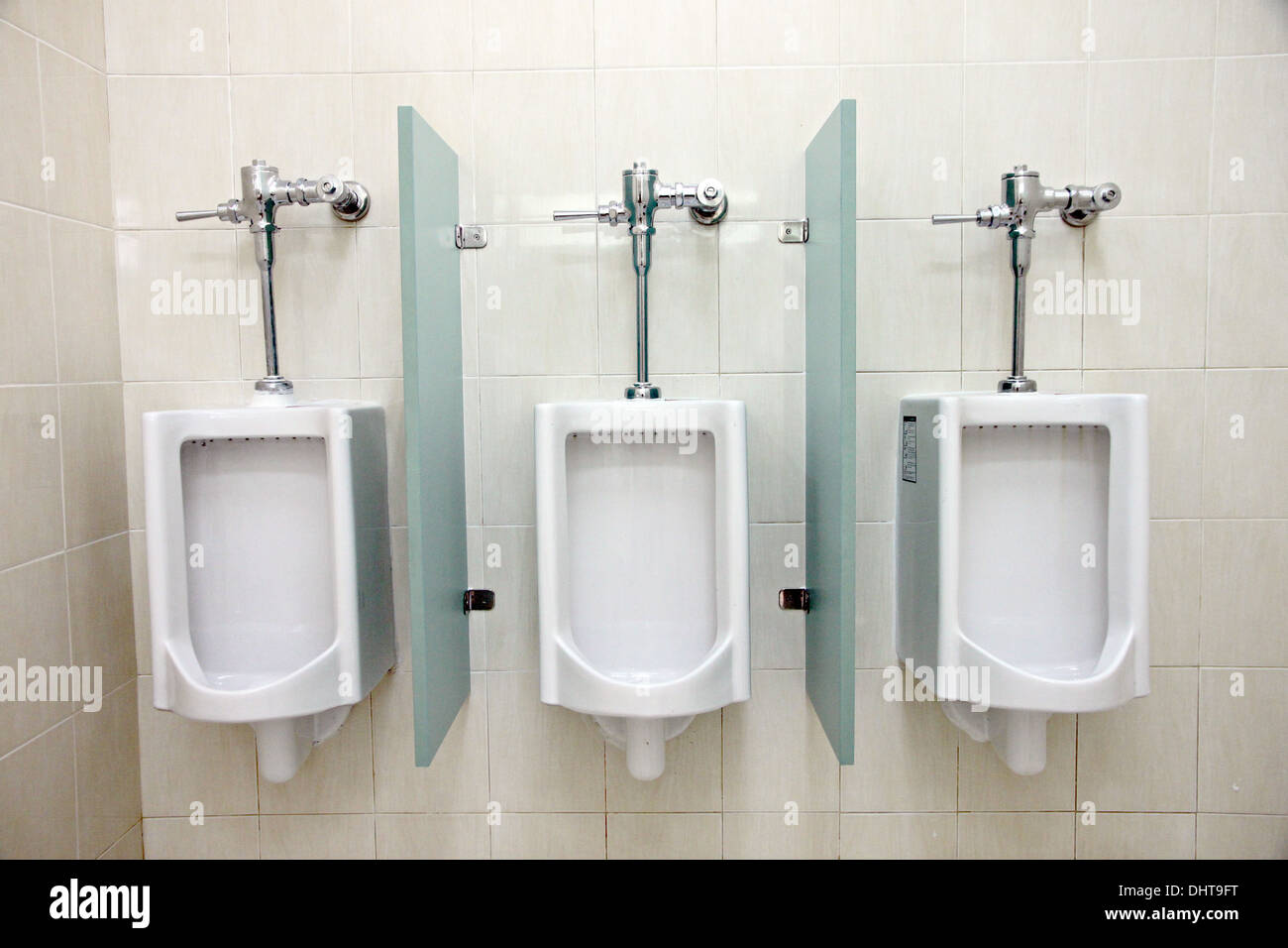 The Picture Focus Urinals in men's bathrooms Stock Photo Alamy