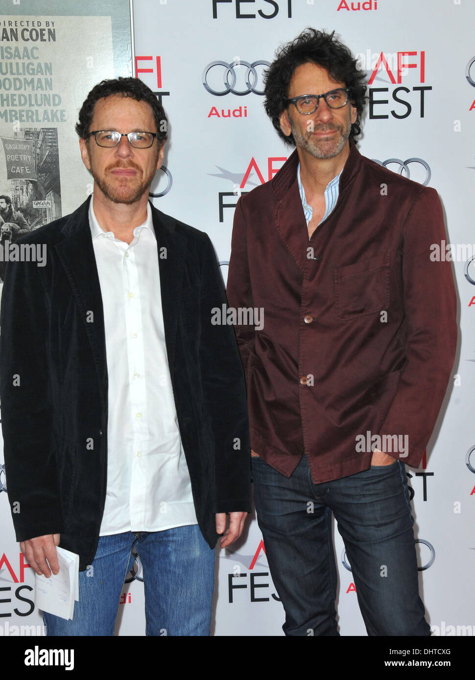 Los Angeles, California, USA. 14th Nov, 2013. Ethan Cohen, Joel Cohen