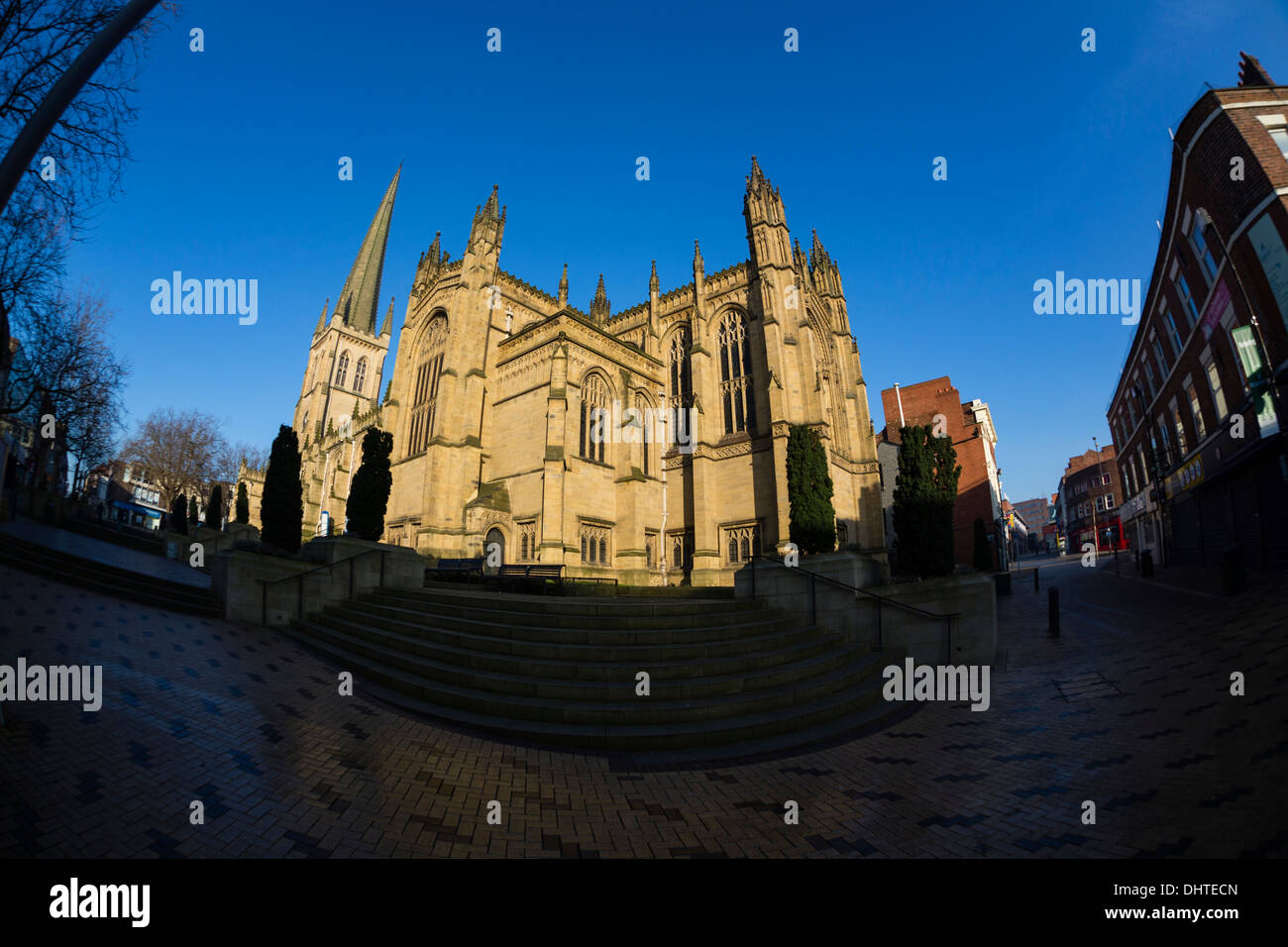 Wakefield Cathedral, formally the Cathedral Church of All Saints, was