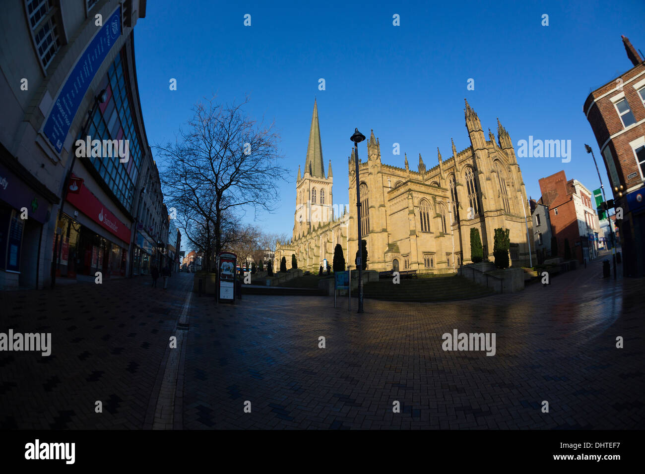 Cathedral church of all saints in wakefield hires stock photography