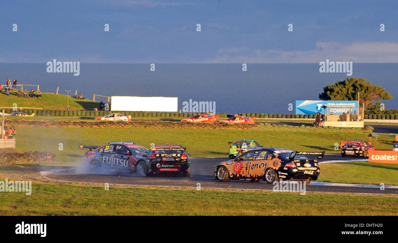 Atmosphere The V8 SuperCar Championship Series on Phillip Island Victoria, Australia - 19.05.12 Stock Photo