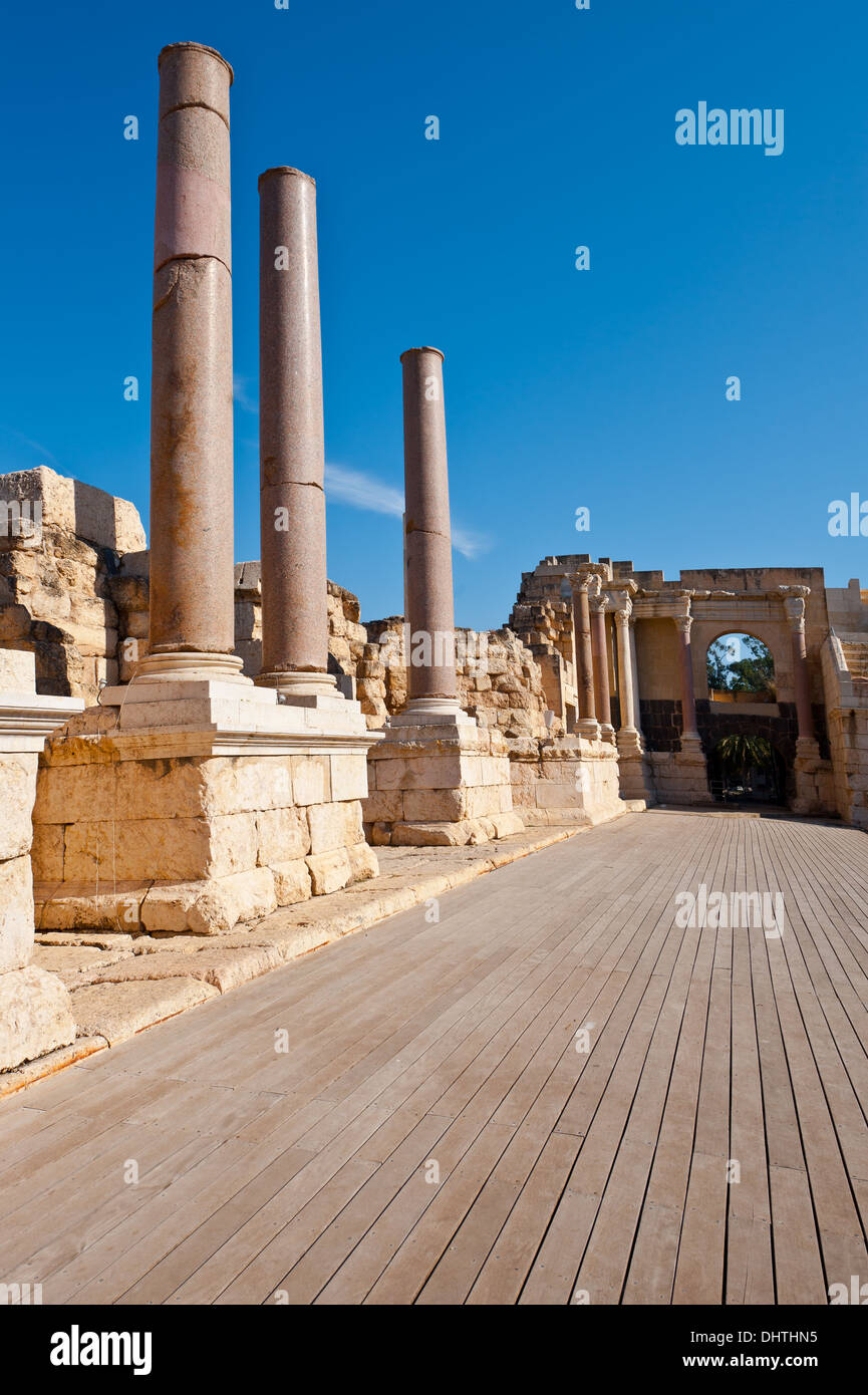Ancient Bet Shean Stock Photo - Alamy