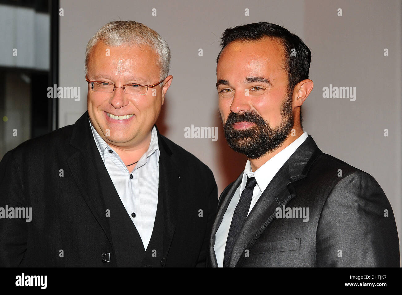Alexander Lebedev and Evgeny Lebedev at the “A Priceless Evening” gala