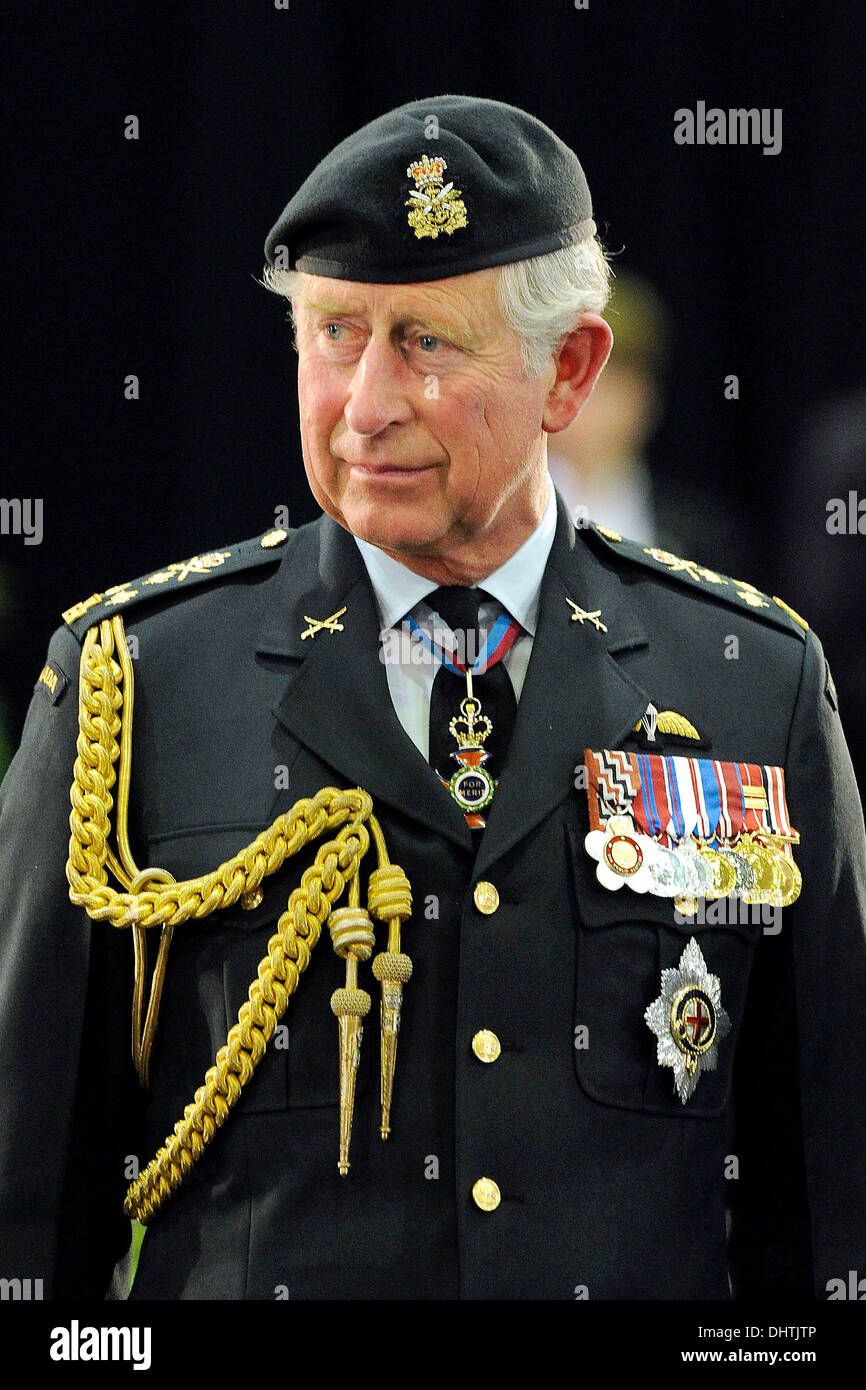 Prince Charles, Prince of Wales attending the 1812 Commemorative ...