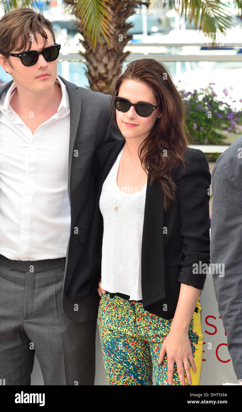 Sam Riley and Kristen Stewart 'On the Road' photocall during the 65th Cannes Film Festival Cannes, France - 23.05.12 Stock Photo