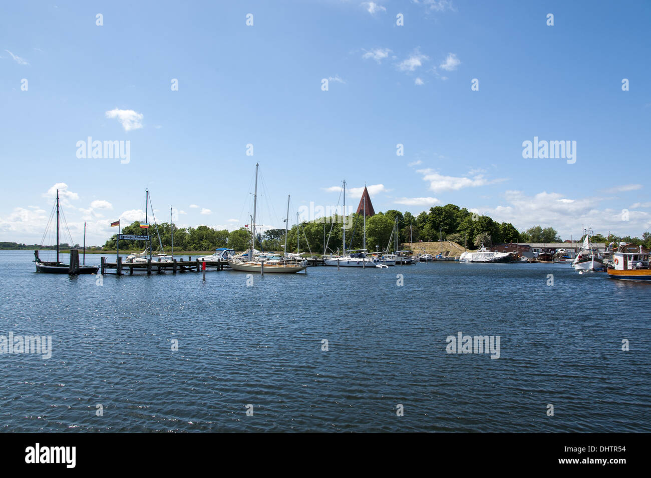 Port Kirchdorf Stock Photo