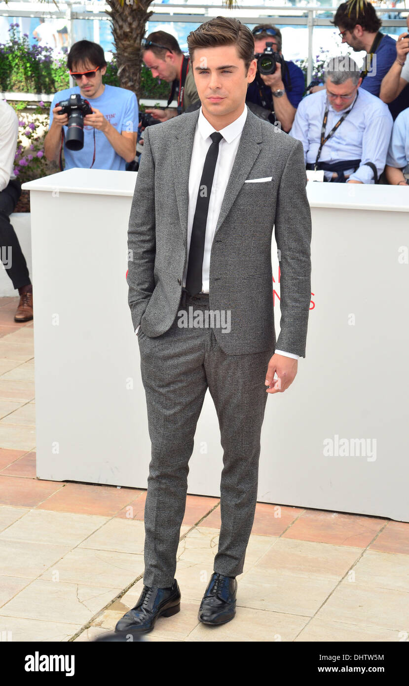 Zac Efron 'The Paperboy' photocall during the 65th Cannes Film Festival Cannes, France - 24.05.12 Stock Photo